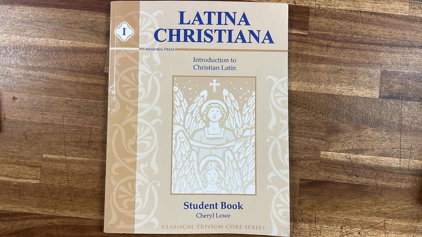MP Latina Christiana I SET of 4 - TM, Student, CD, DVD, flash cards