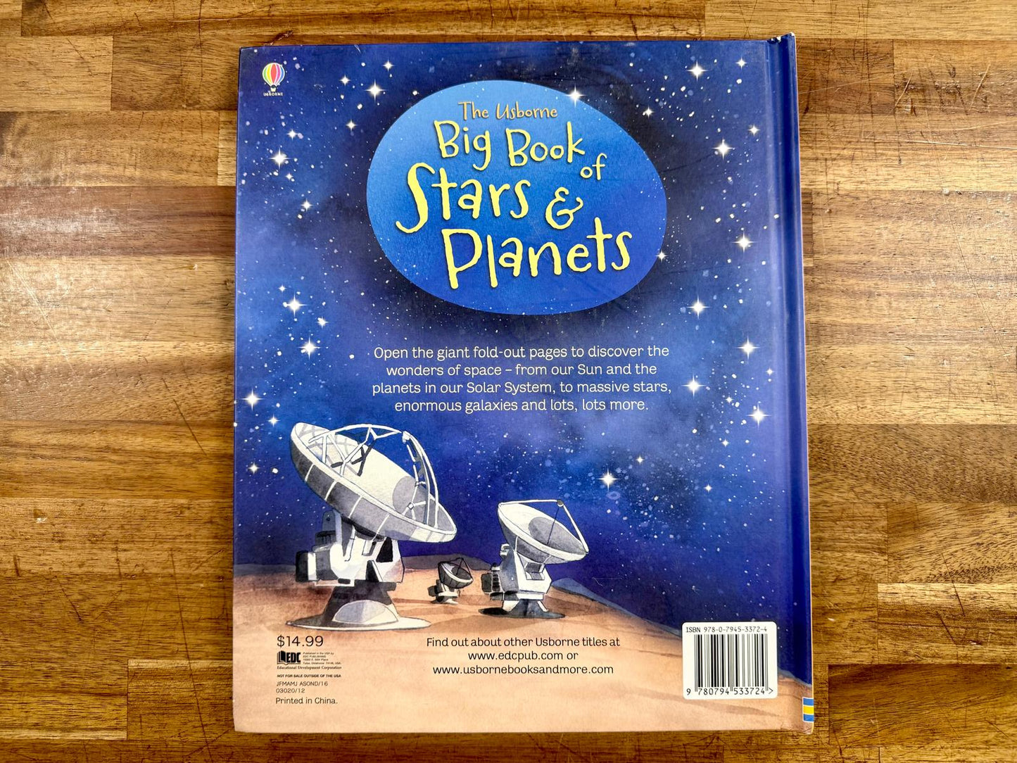 The Usborne Big Book of Stars & Planets