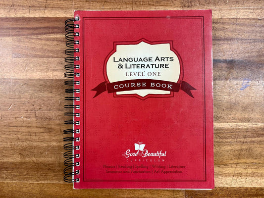 TGTB Language Arts & Literature Level 1 Course Book 3rd Ed - Clean