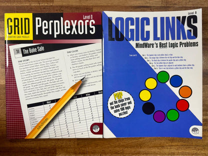 Mindware LOT of 4 Challenge Workbooks