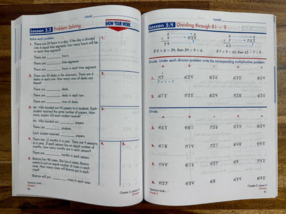 Spectrum Math Workbook Grade 3 - Good & Clean