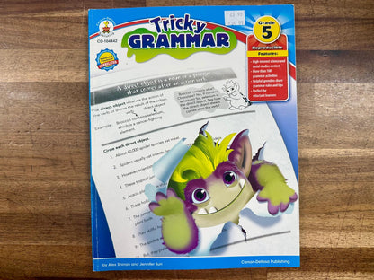 Carson-Dellosa Tricky Grammar Grade 5