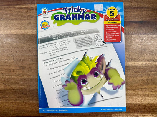 Carson-Dellosa Tricky Grammar Grade 5