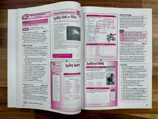 Spelling Workout: Level F Teacher Edition - Good & Clean