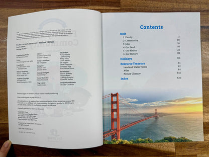 BJU Family & Community Heritage Studies 1 4th Ed Set - New