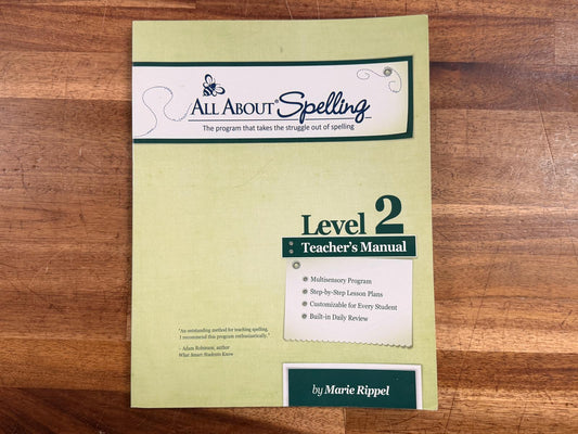 AAS Level 2 Teacher Manual - Good & Clean