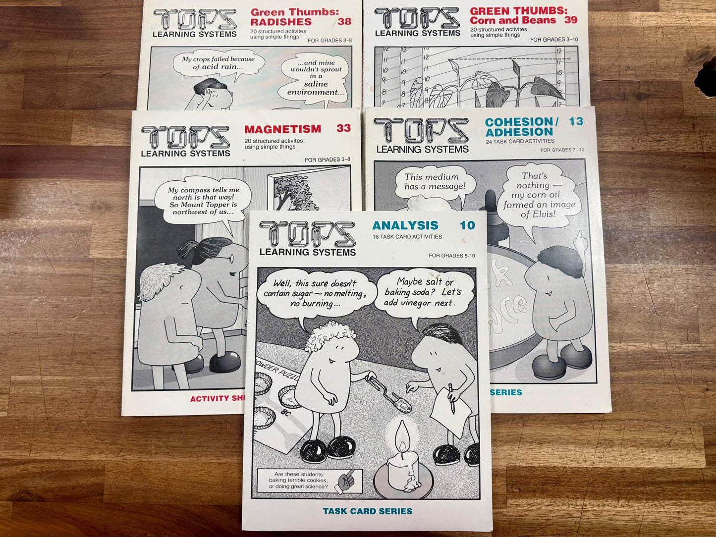 TOPS Learning Systems LOT of 5 - 10,13,33,38,39