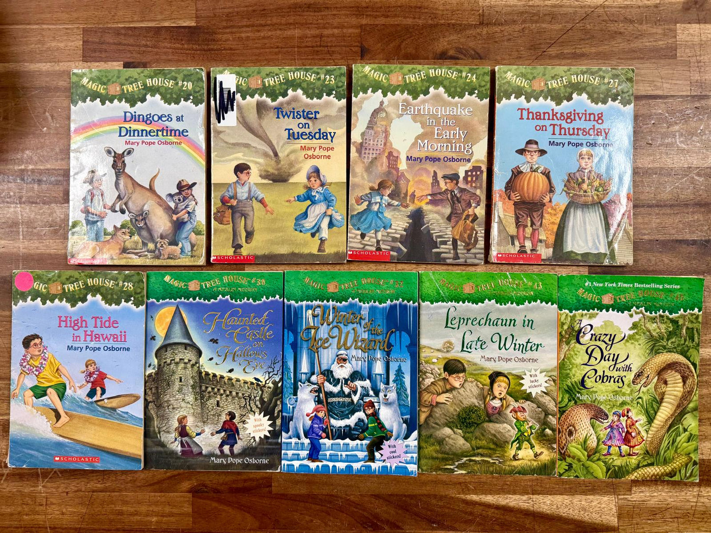 Magic Tree House Lot of 25 Books Mary Pope Osborne Paperback Set