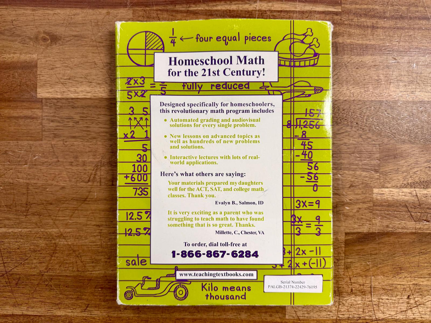 Teaching Textbooks Pre-Algebra 2.0 CD-ROM Set