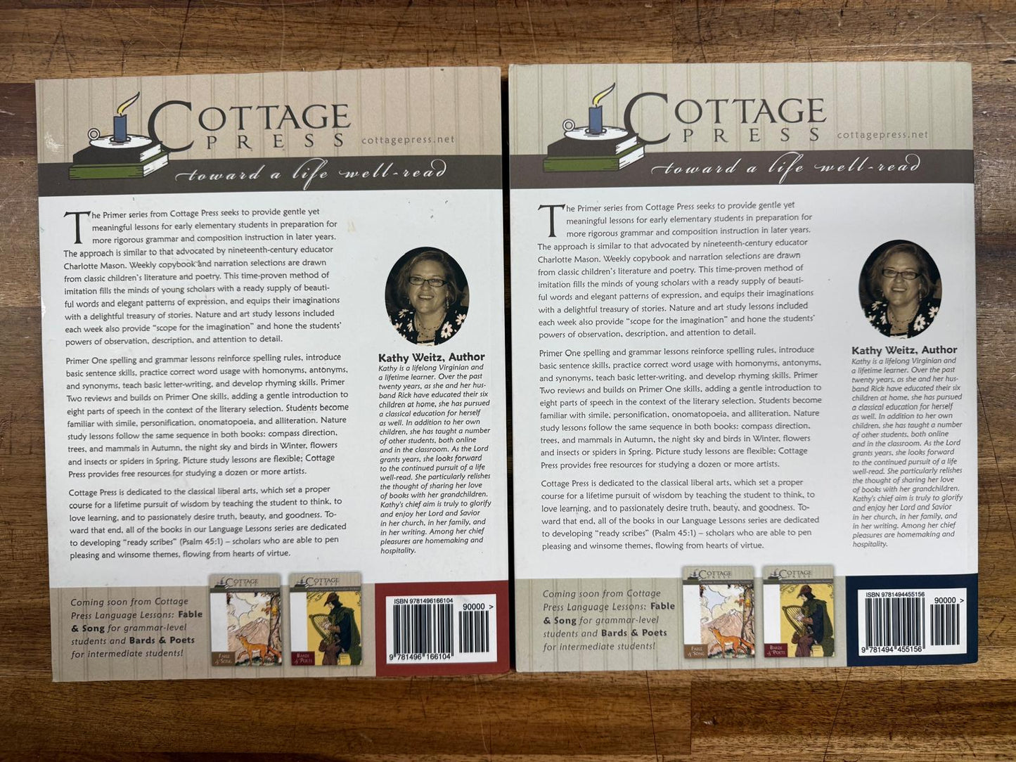 Cottage Press Primer Two Complete Set
