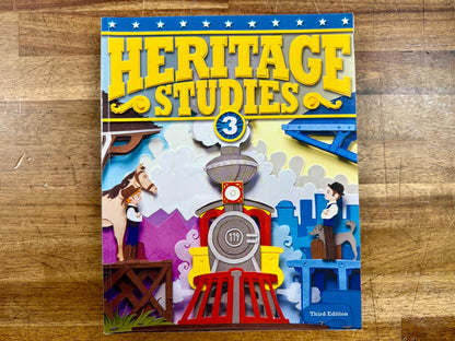 BJU Heritage Studies 3 - 3rd Ed Textbook
