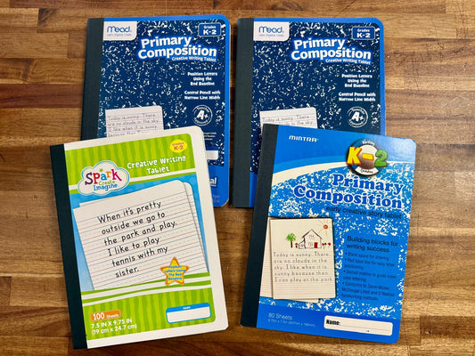 K-2 Primary Composition Early Creative Story Tablet - Qty 4