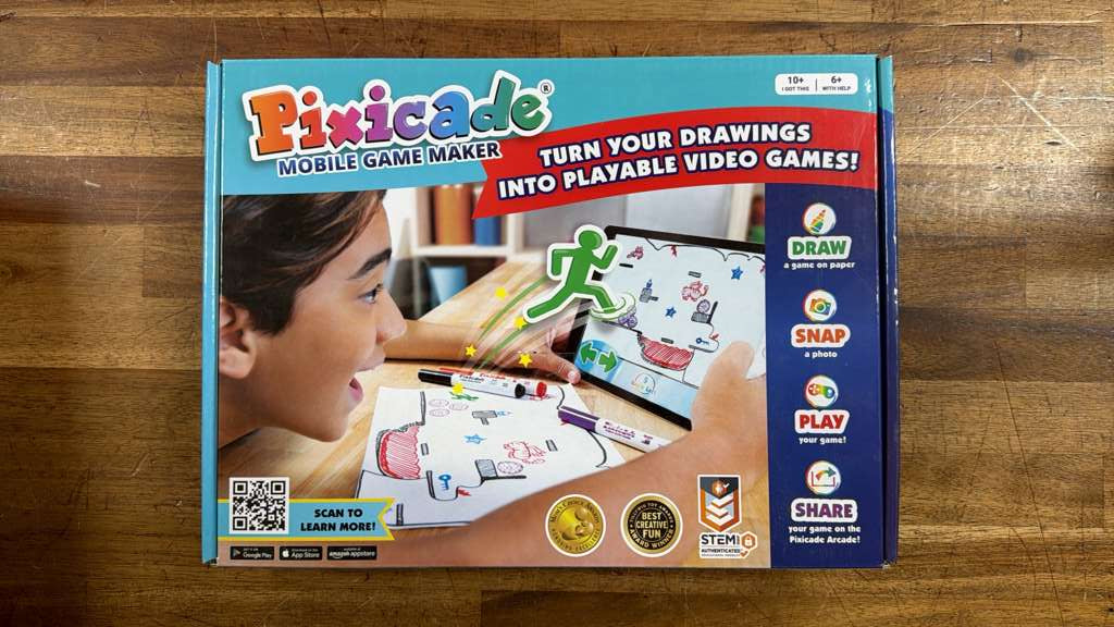 Pixicade Mobile Game Maker - Turn Drawings into Video Games (NEW)