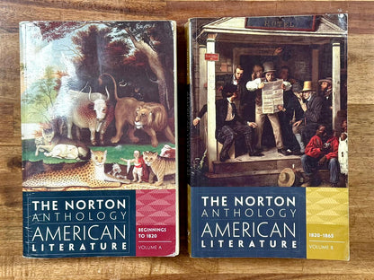 The Norton Anthology of American Literature 8th Ed Vol. A & B
