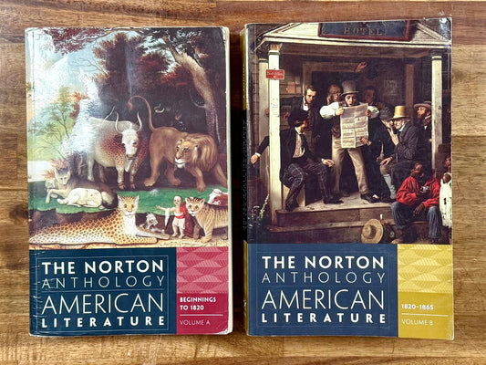 The Norton Anthology of American Literature 8th Ed Vol. A & B