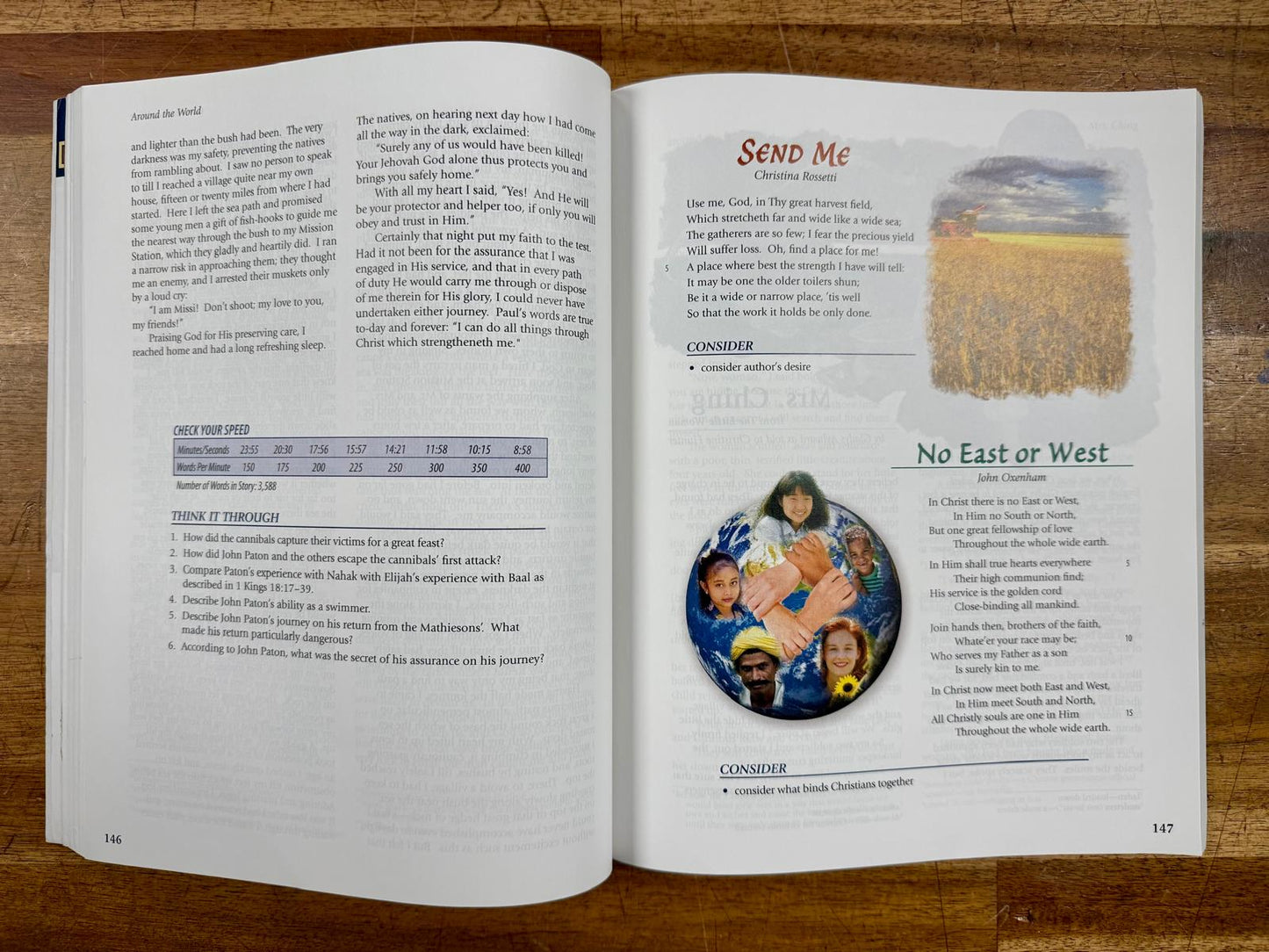 Abeka Of Places Literature Textbook - 4th Ed