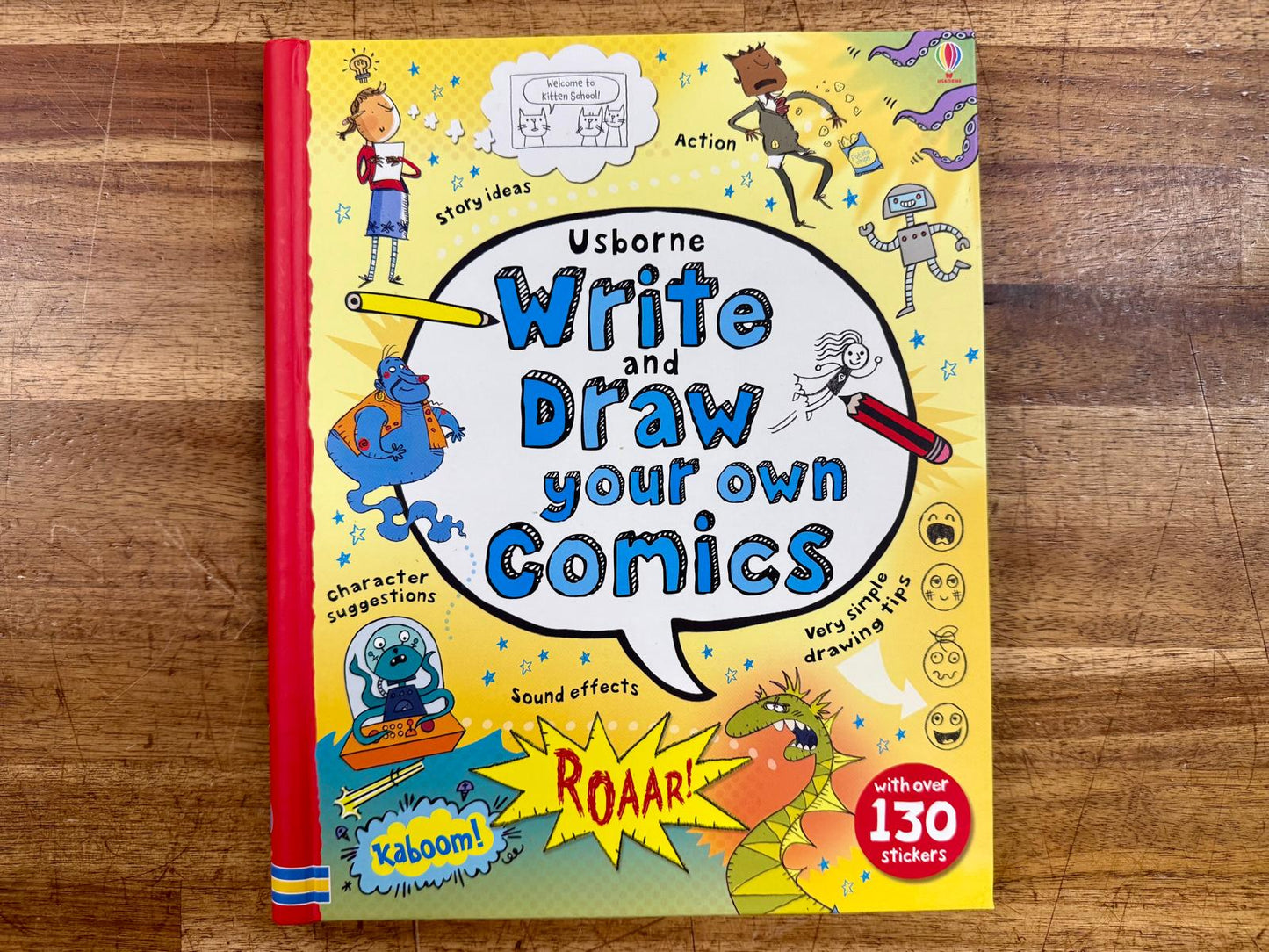 Usborne Write & Draw Your Own Comics - VG