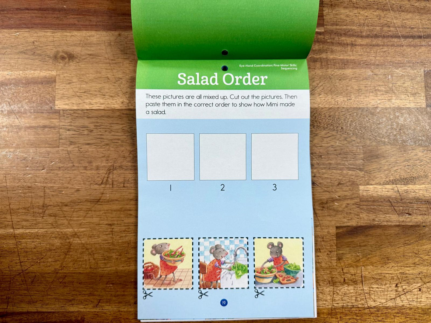 Highlights Preschool Cutting and Pasting Practice Pad - VG