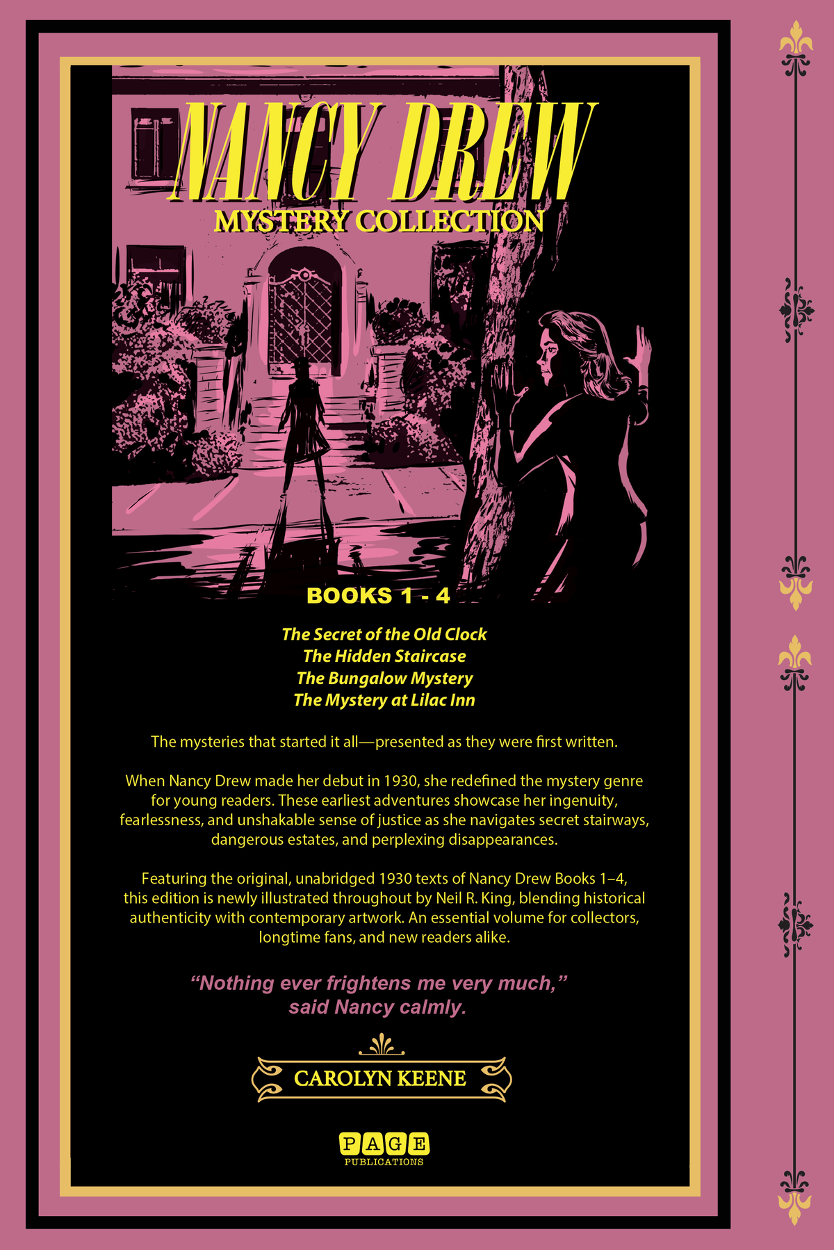 Nancy Drew Mystery Collection Books 1-4 (Deluxe Edition)