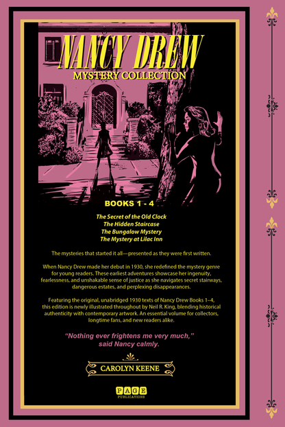Nancy Drew Mystery Collection Books 1-4 (Deluxe Edition)