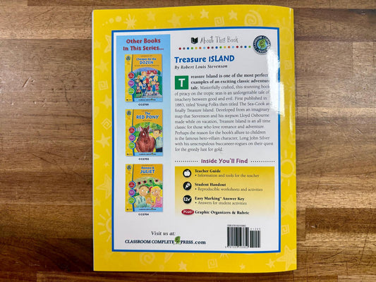 Literature Kit Treasure Island - Robert L. Stevenson Gr 7-8