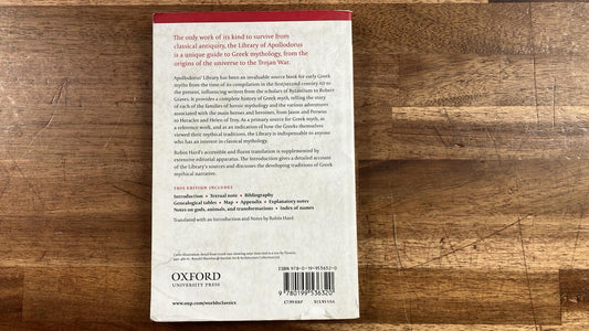 Apollodorus The Library of Greek Mythology