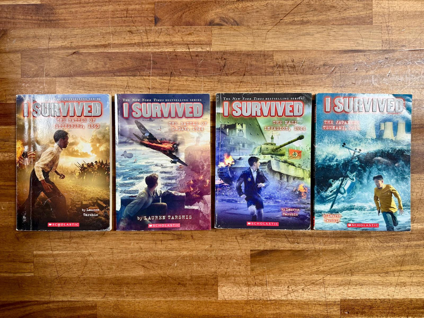 I Survived Book Series Lot of 4