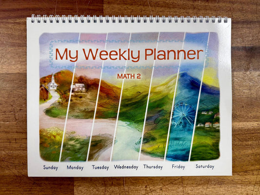 Good & Beautiful My Weekly Planner Math 2 - Good & Clean