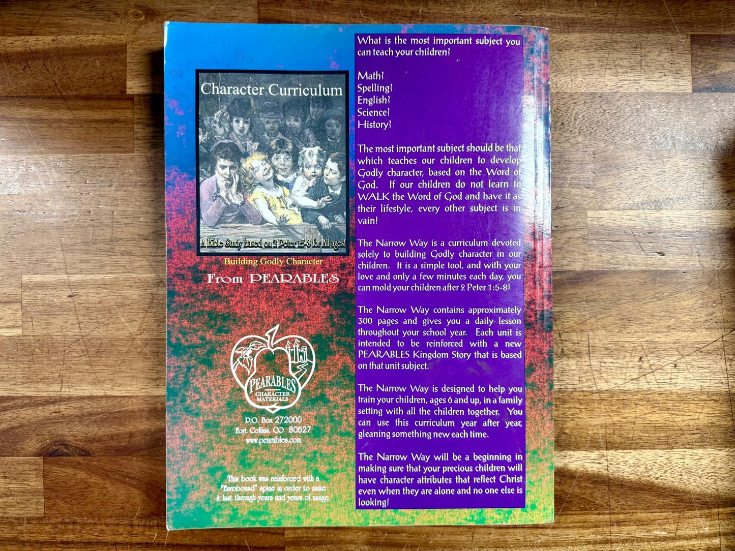 Pearables: The Narrow Way Character Curriculum - Good & Clean