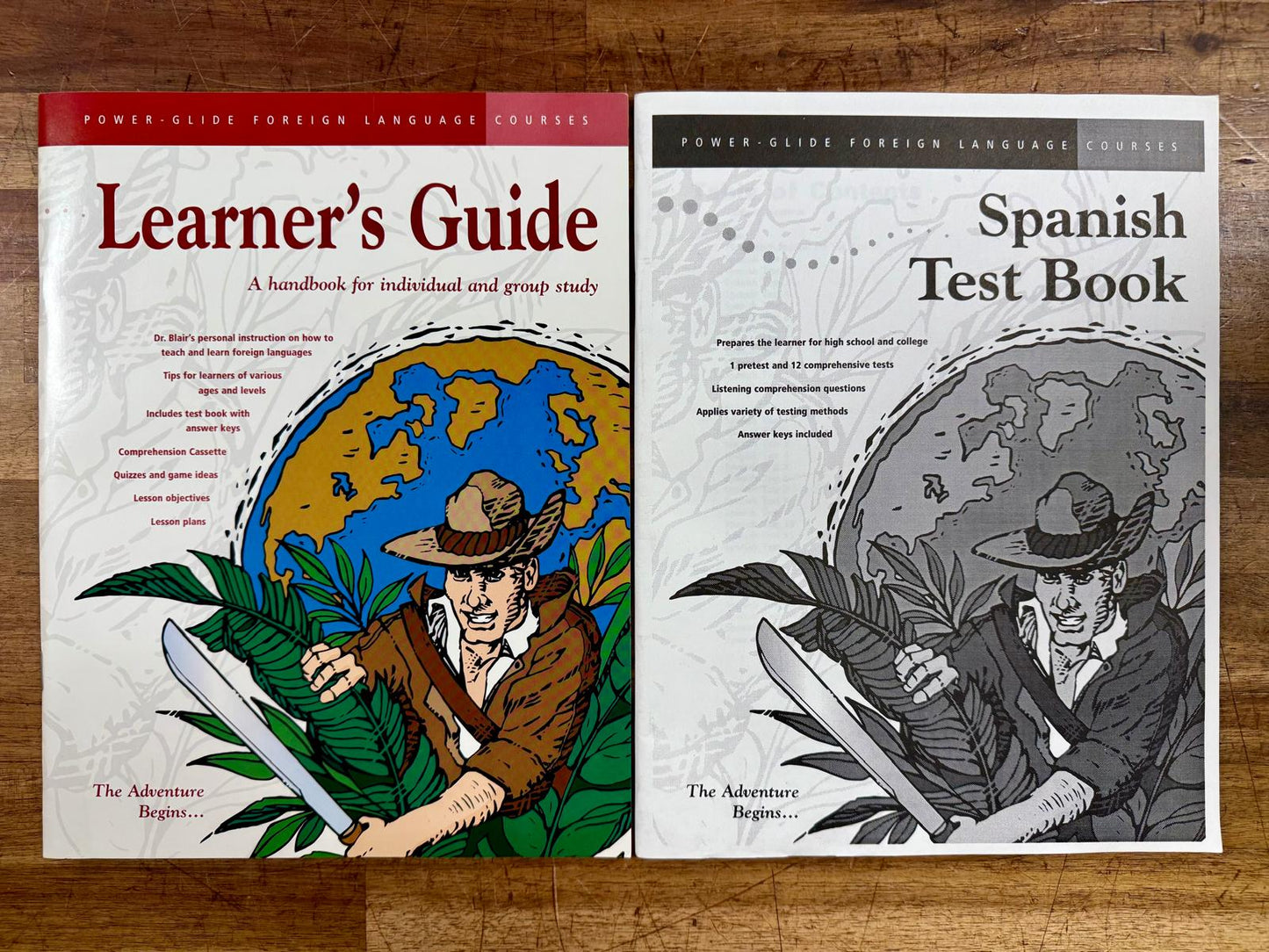 Spanish Power-Glide Foreign Language Course Full Set - Like New