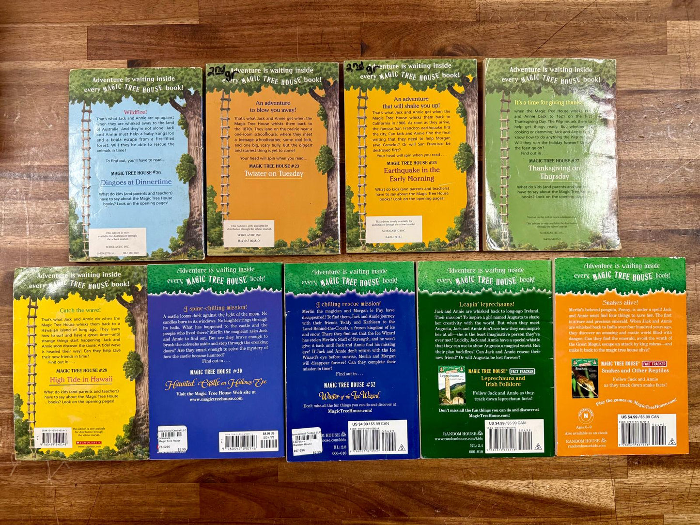 Magic Tree House Lot of 25 Books Mary Pope Osborne Paperback Set