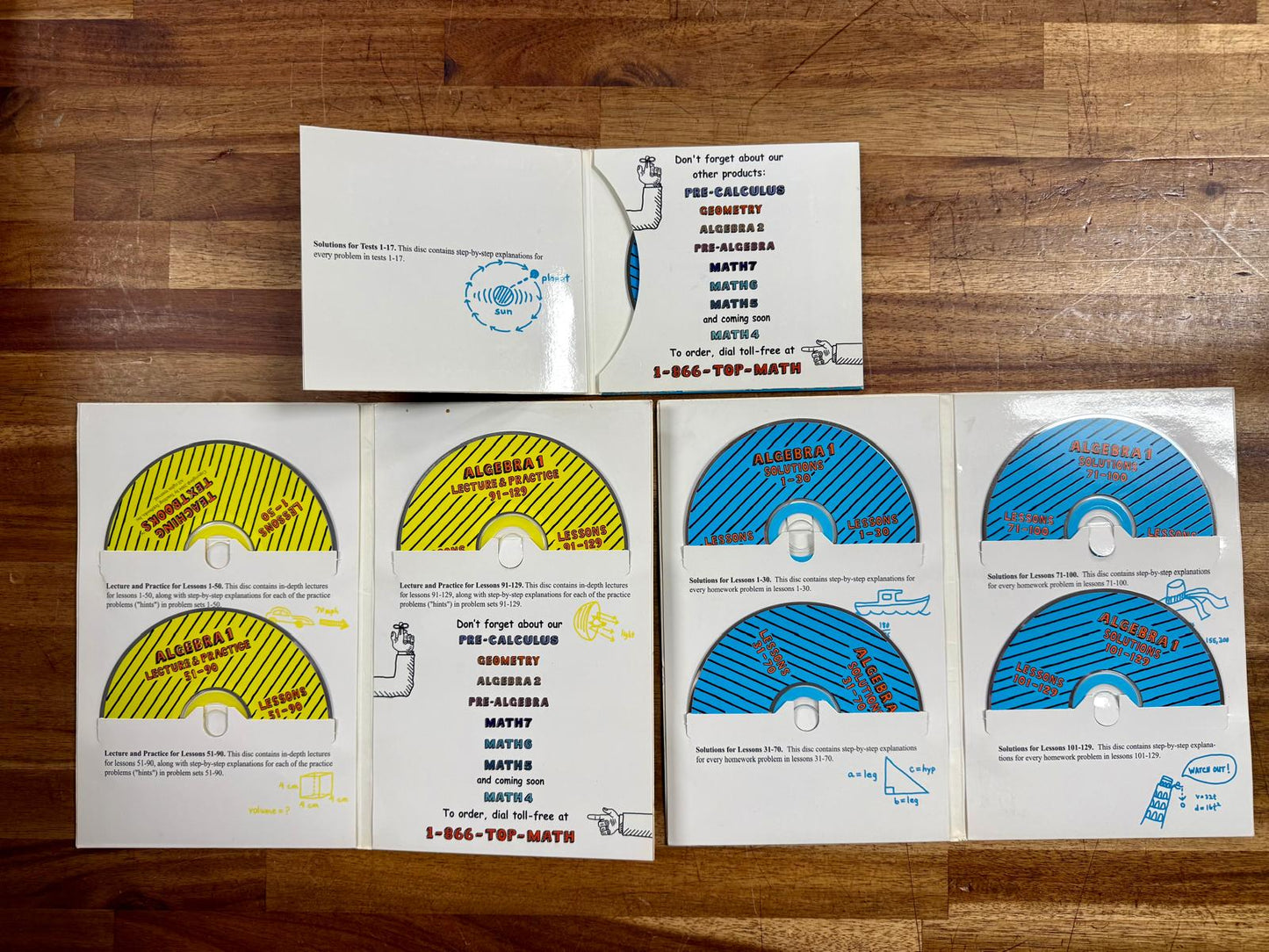 Teaching Textbook Algebra 1 Complete Set - Good