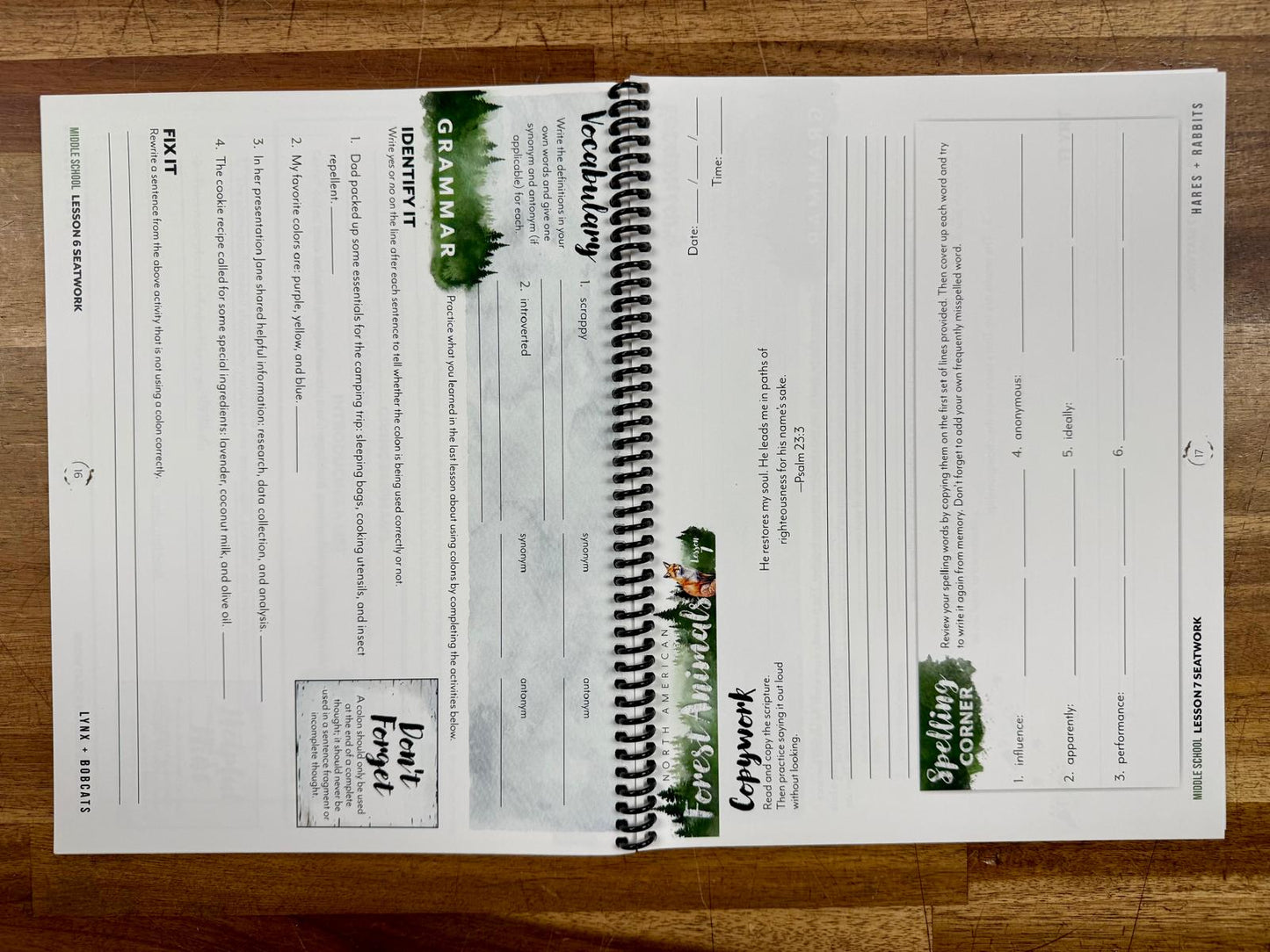 Gather Round North American Forrest Animals MS Set - Like New