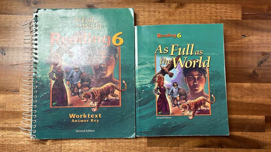 BJU Set of 5, Reading 6