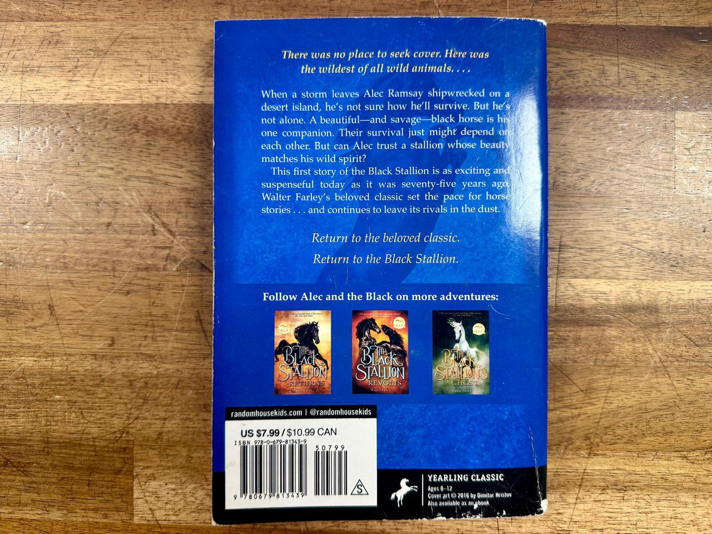 The Black Stallion by Walter Farley