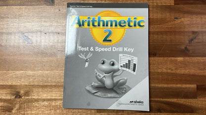 Abeka Arithmetic 2 Teacher Key Set of 2 - VG