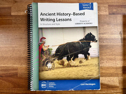 Ancient History-Based Writing Lessons Teacher Manual