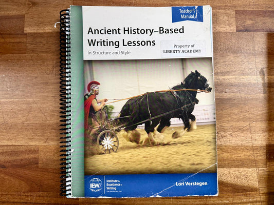 Ancient History-Based Writing Lessons Teacher Manual