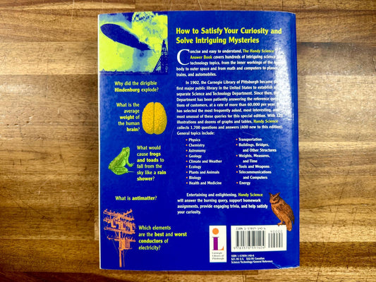 The Handy Science Answer Book - Centennial Edition