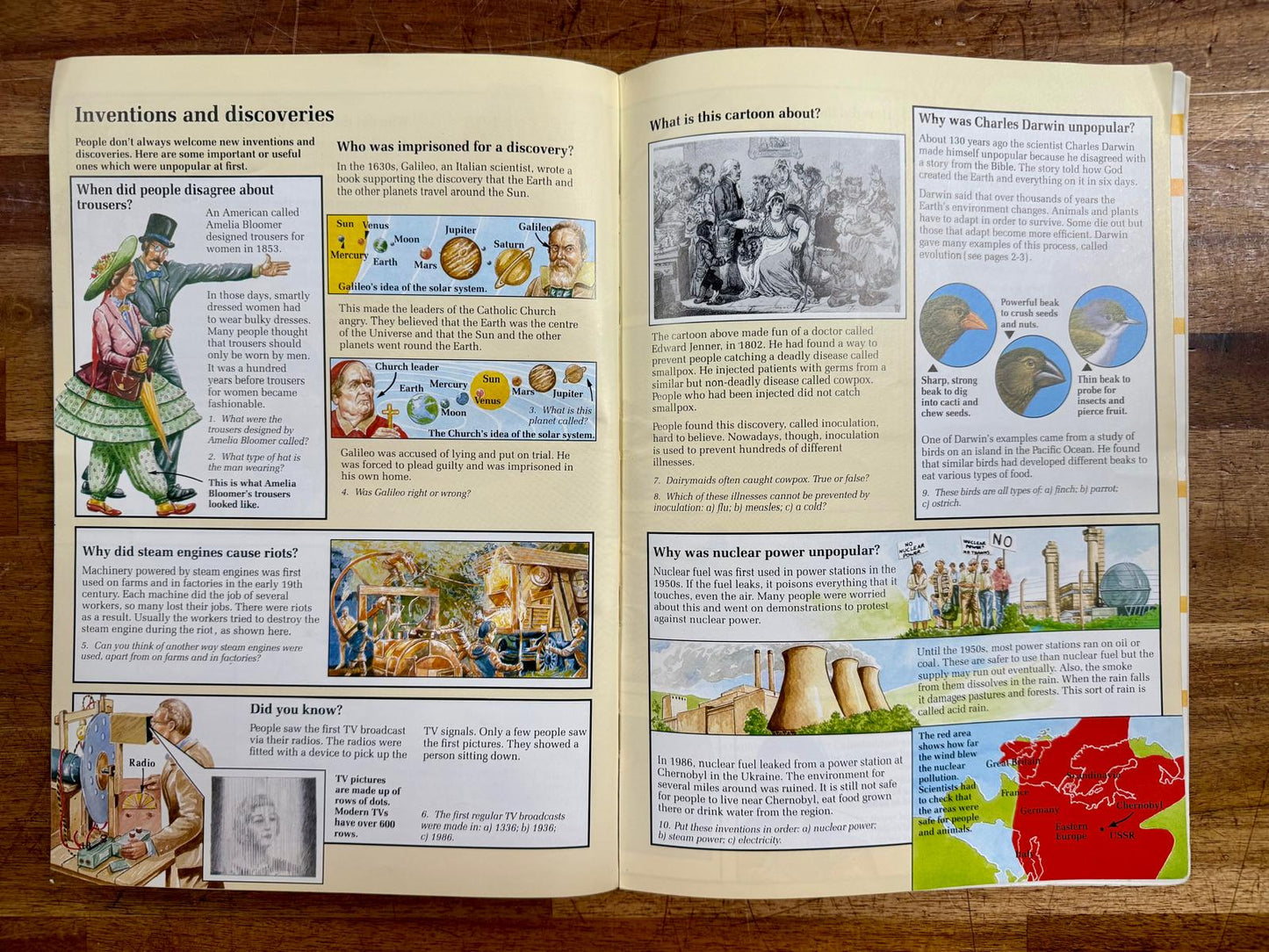 The Usborne History Quizbook - Acceptable
