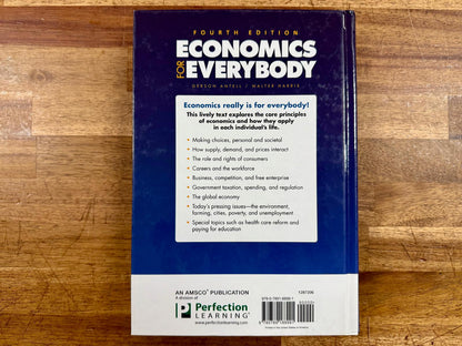 Economics for Everybody 4th Edition - Antell & Harris, VG