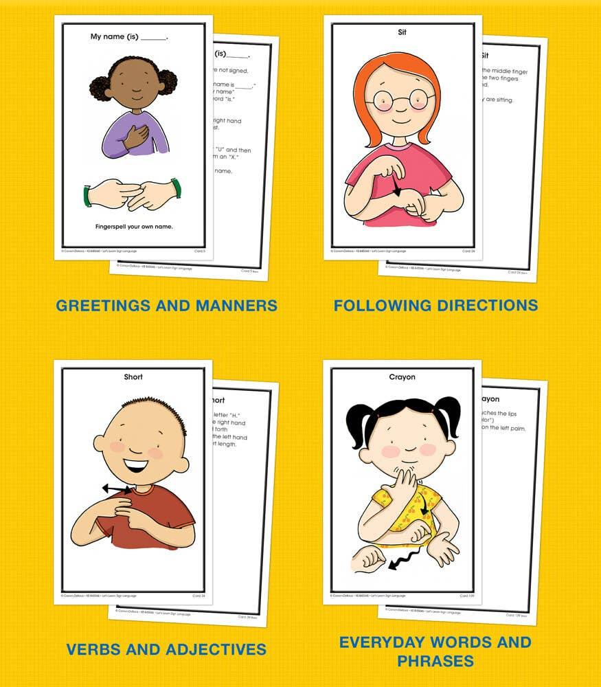 Let's Learn Sign Language, Grades PK - 2 (NEW) – First Homeschool
