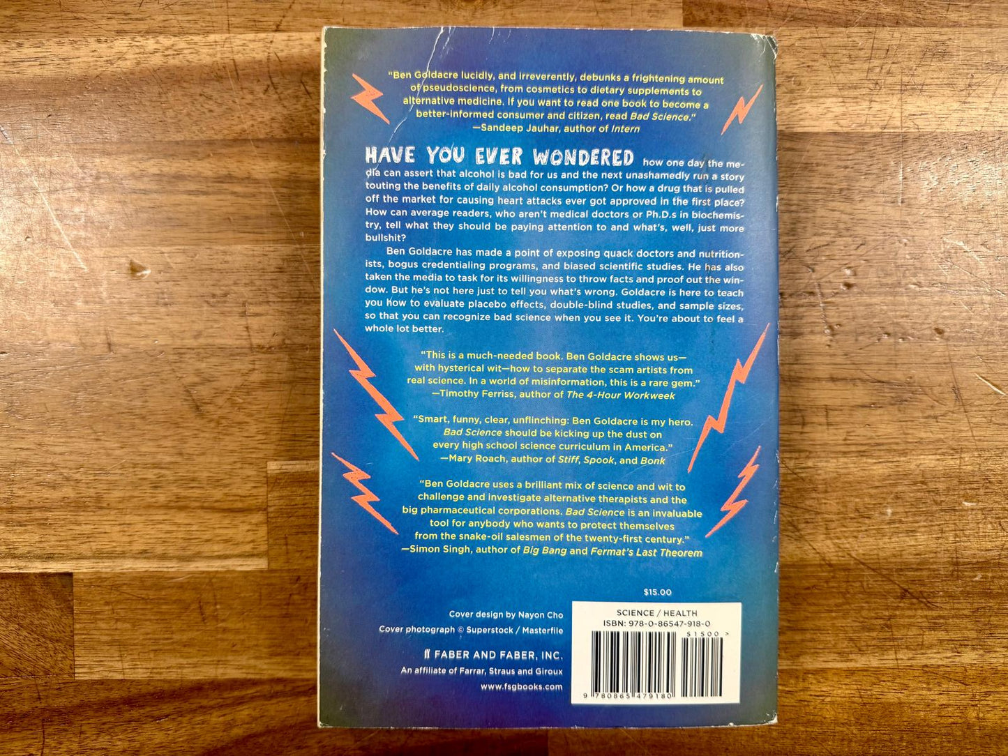 Bad Science: Quacks, Hacks, and Big Pharma Flacks - Good