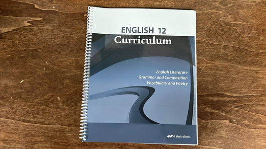 Abeka, English 12 Curriculum