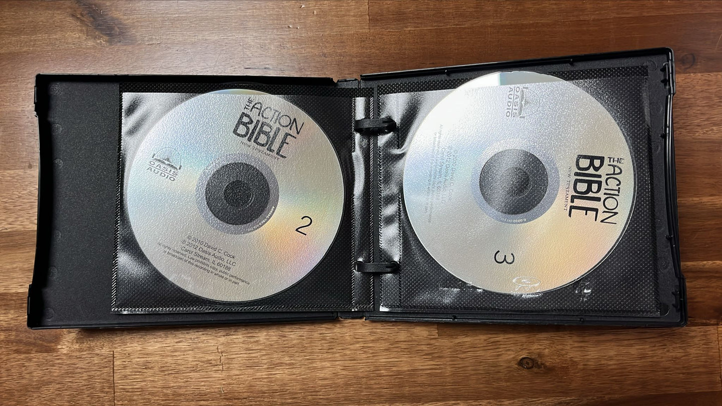 The Action Bible New Testament Oasis Audio CD