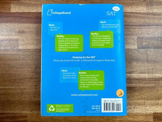 CollegeBoard The Official SAT Study Guide