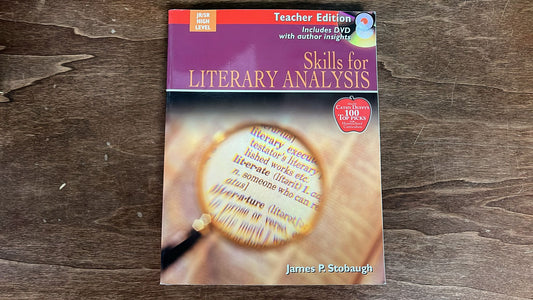 Stobaugh, Skills for literary analysis, Teacher Edition
