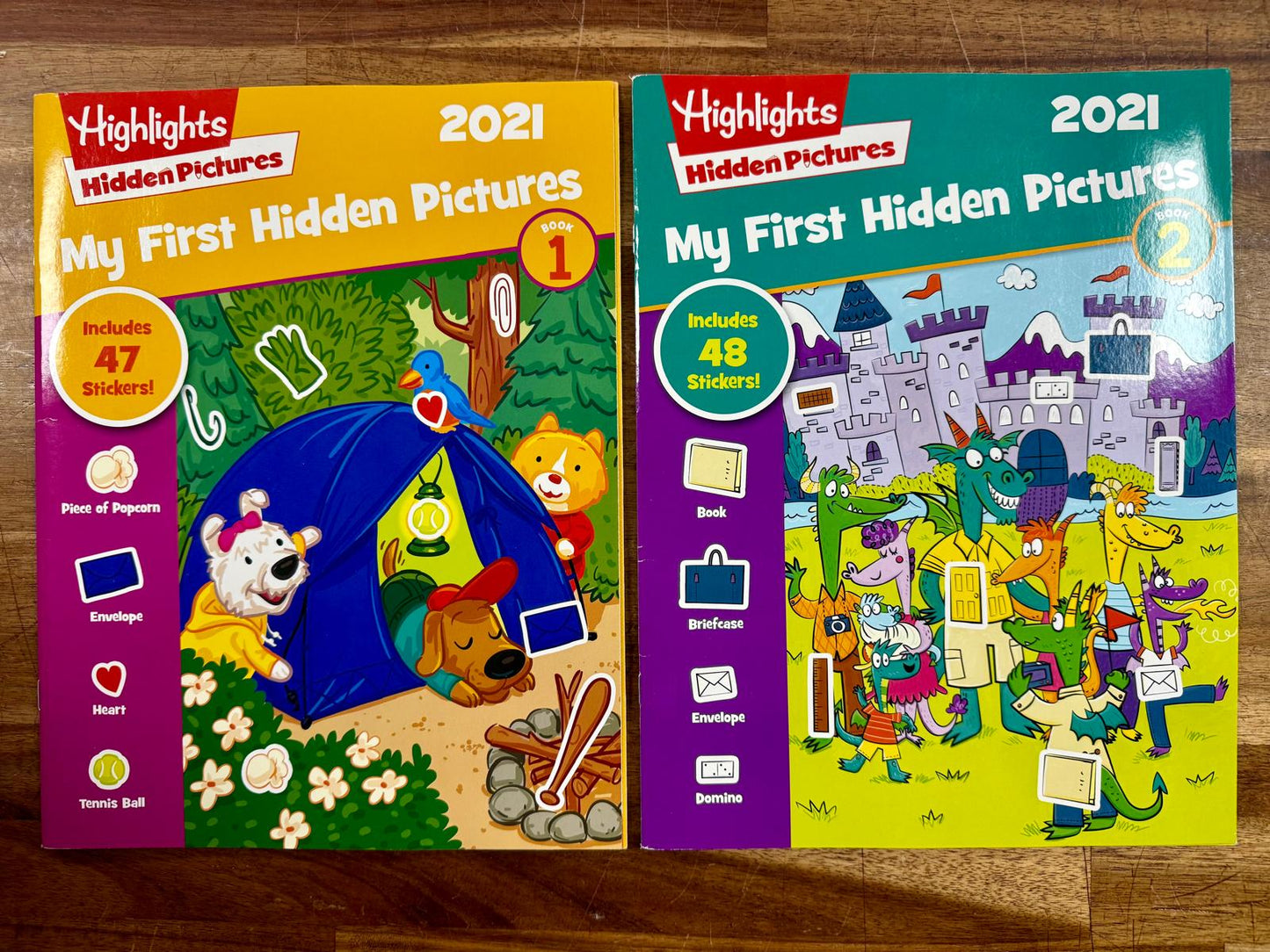 Highlights My First Hidden Pictures 2021 Set - Like New