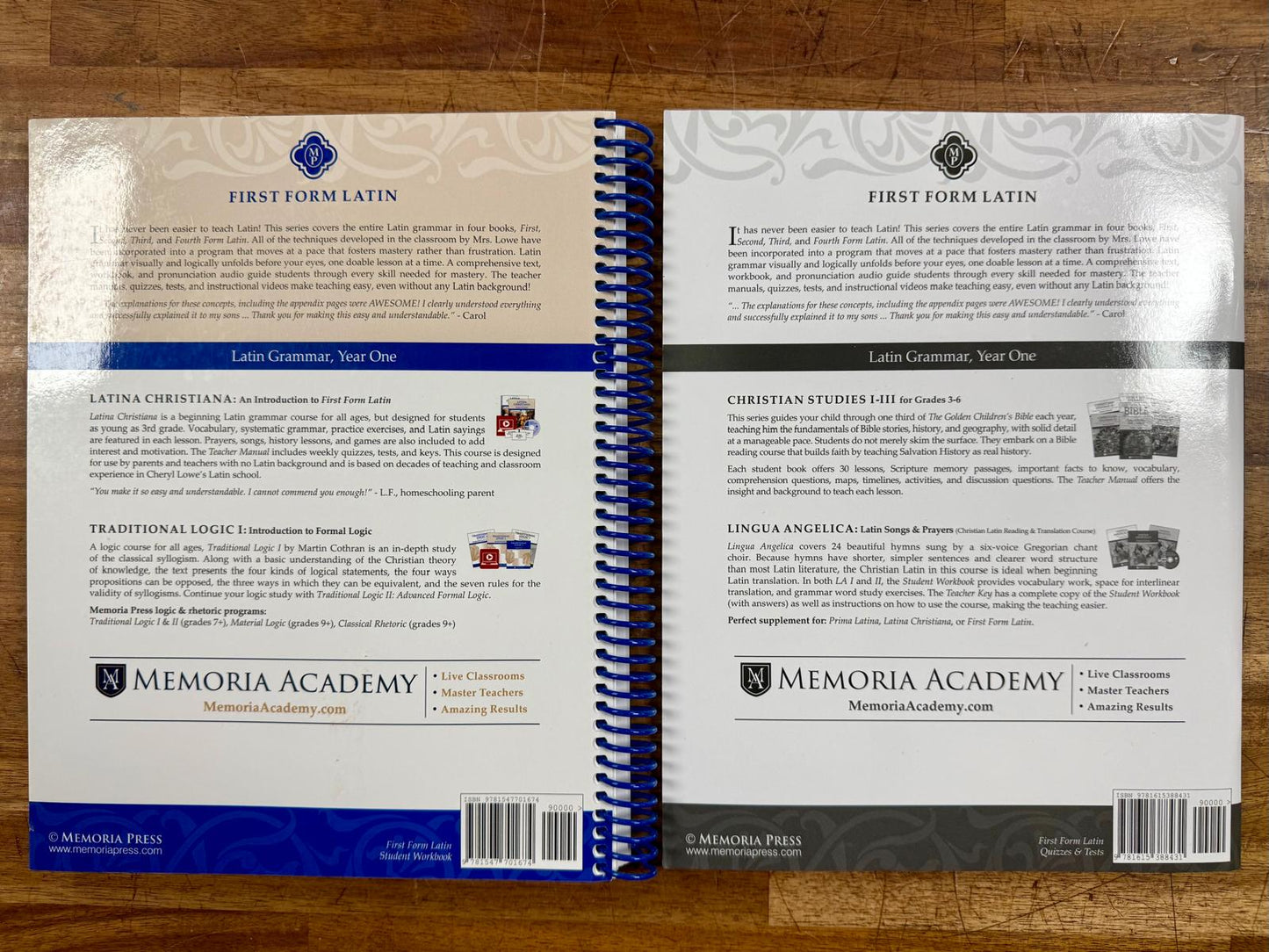 MP First Form Latin SET of 6 - Like New