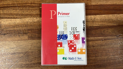 Math-U-See Primer Instruction Manual  & DVD